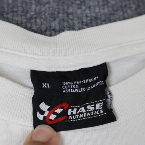 Vintage 90s Jeff Gordon Chase Authentics Graphic Shirt Mens XL NASCAR - Picture 6 of 12